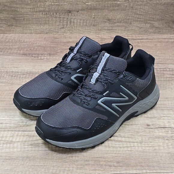 New Balance 410v8 Men's Size 10 4E Black Gray Trail Running Shoes (MT410LB8) - Picture 9 of 9